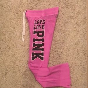 Y2K PINK Campus Joggers
